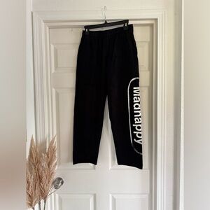 MadHappy Sweats, Size Small, Black